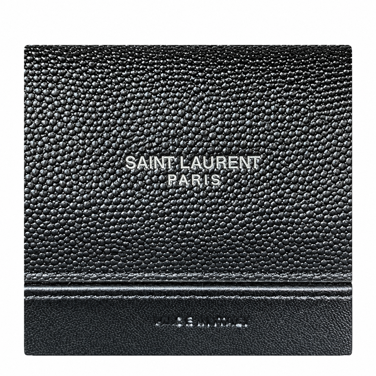 Saint Laurent Uptown Chain Wallet – Black Epsom Matte