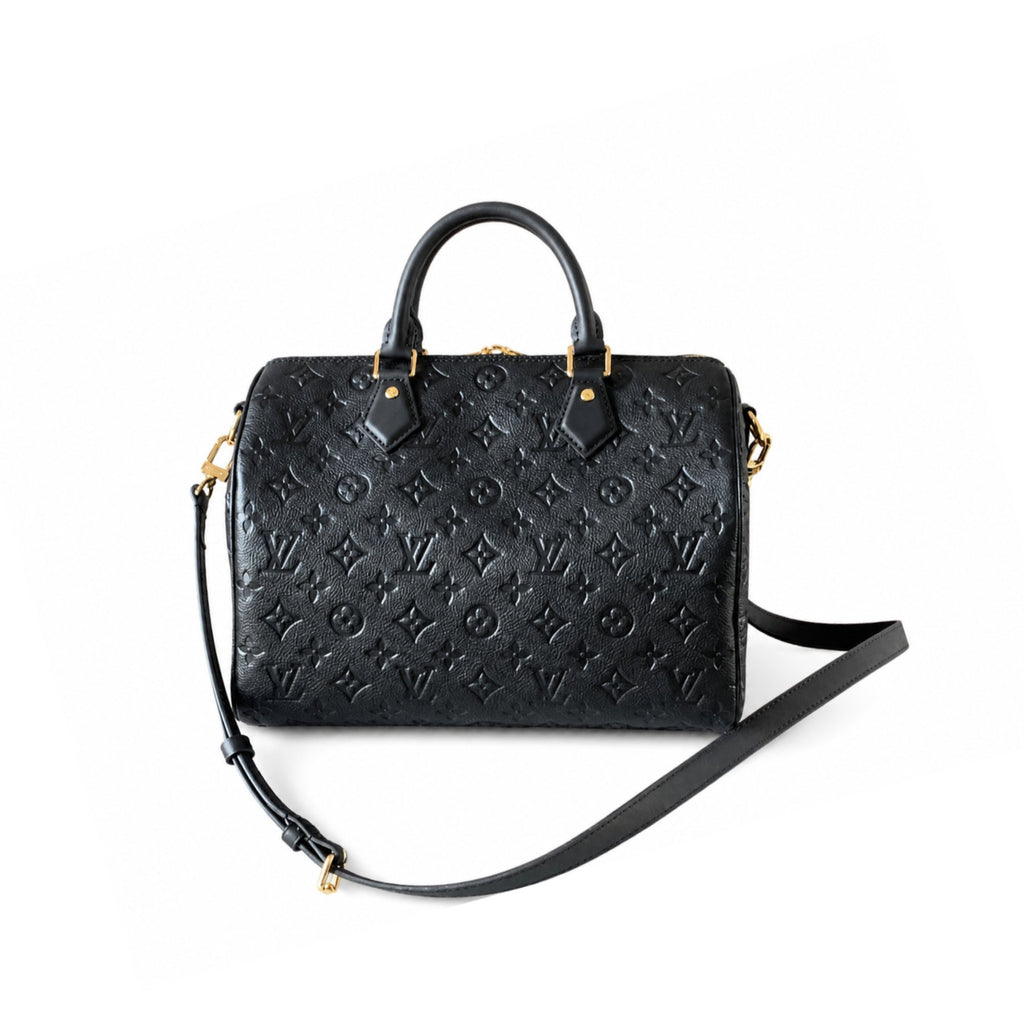 Louis Vuitton Speedy Bandouliere 25 – Black Empreinte