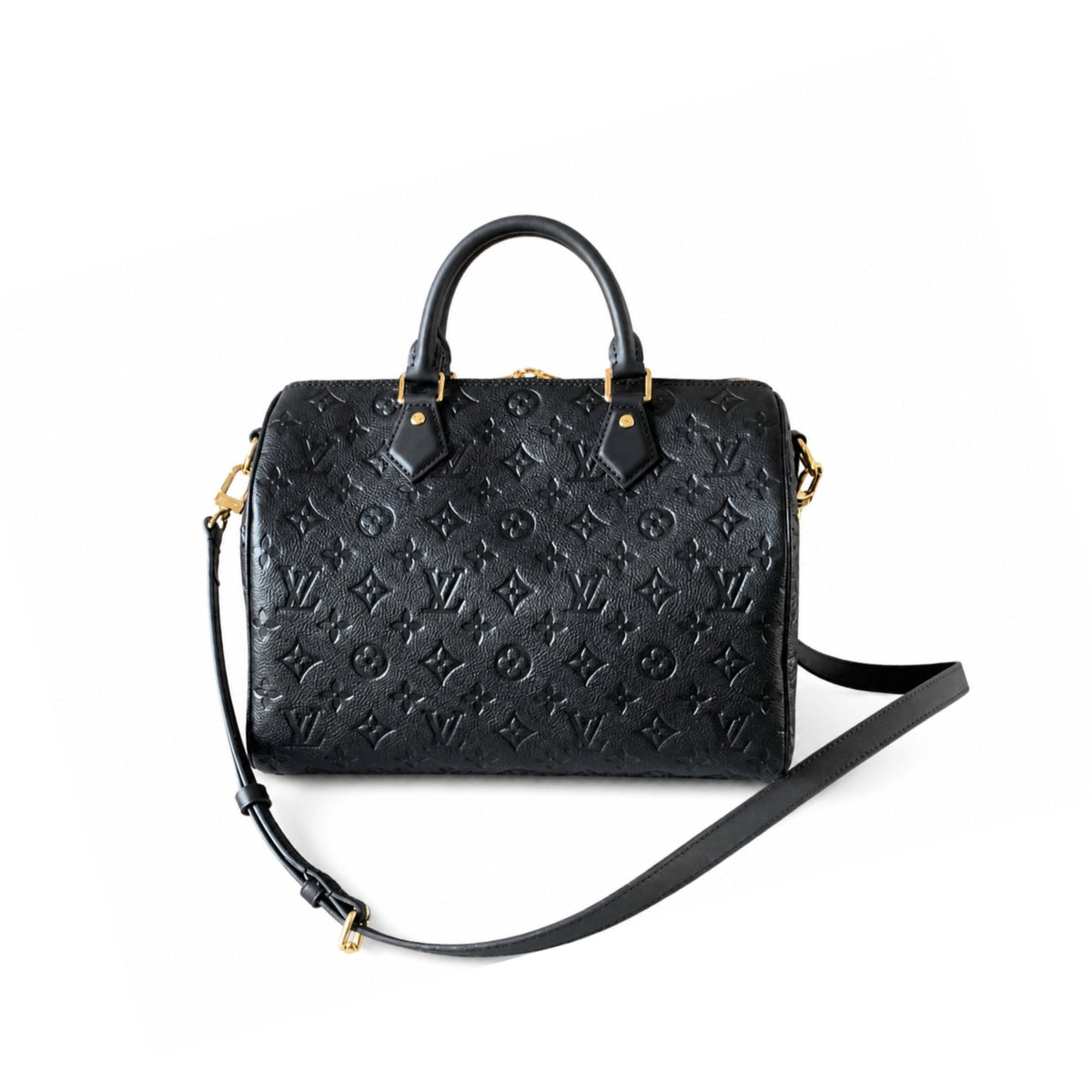 Louis Vuitton Speedy Bandouliere 25 – Black Empreinte