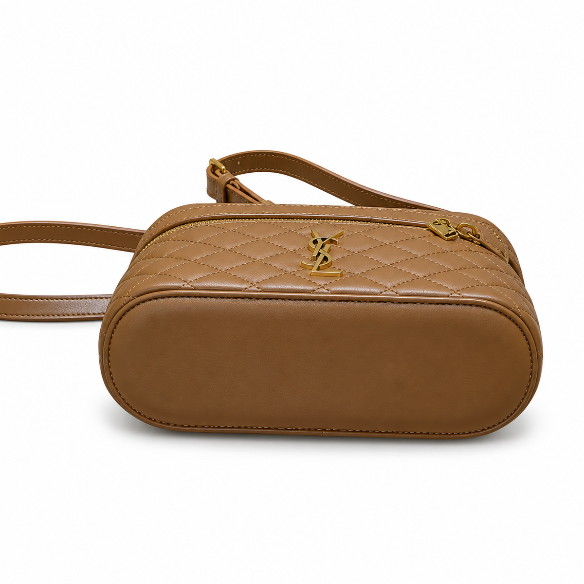 YSL Gaby Vanity Bag – Honey Quilted Leather