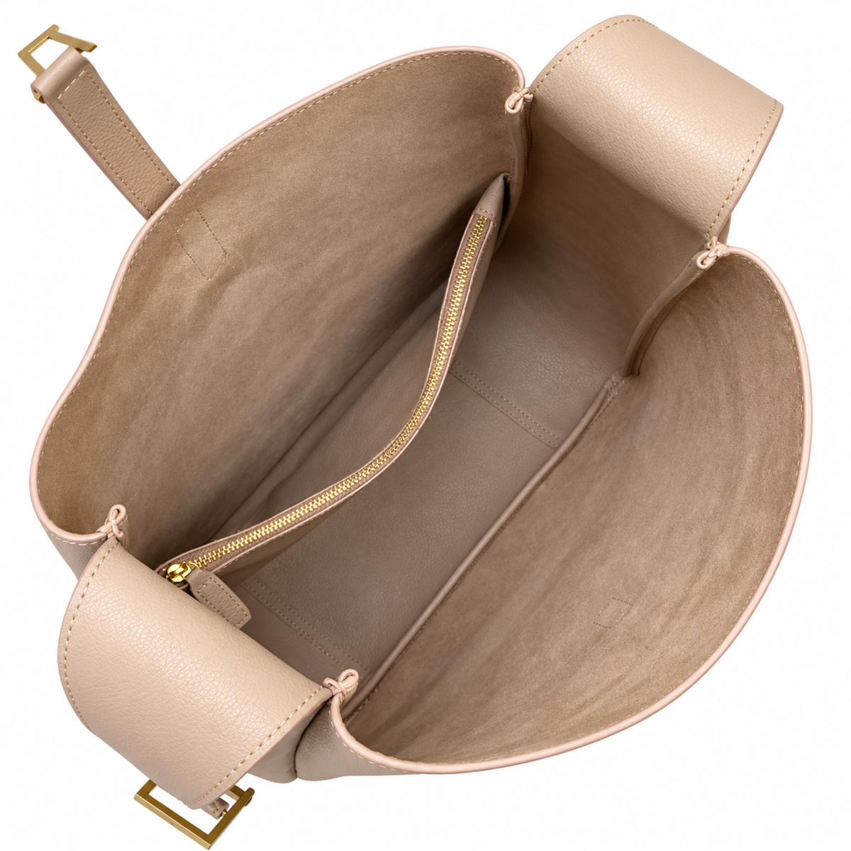 YSL Saint Laurent Le 5 à 7 Hobo – Nude