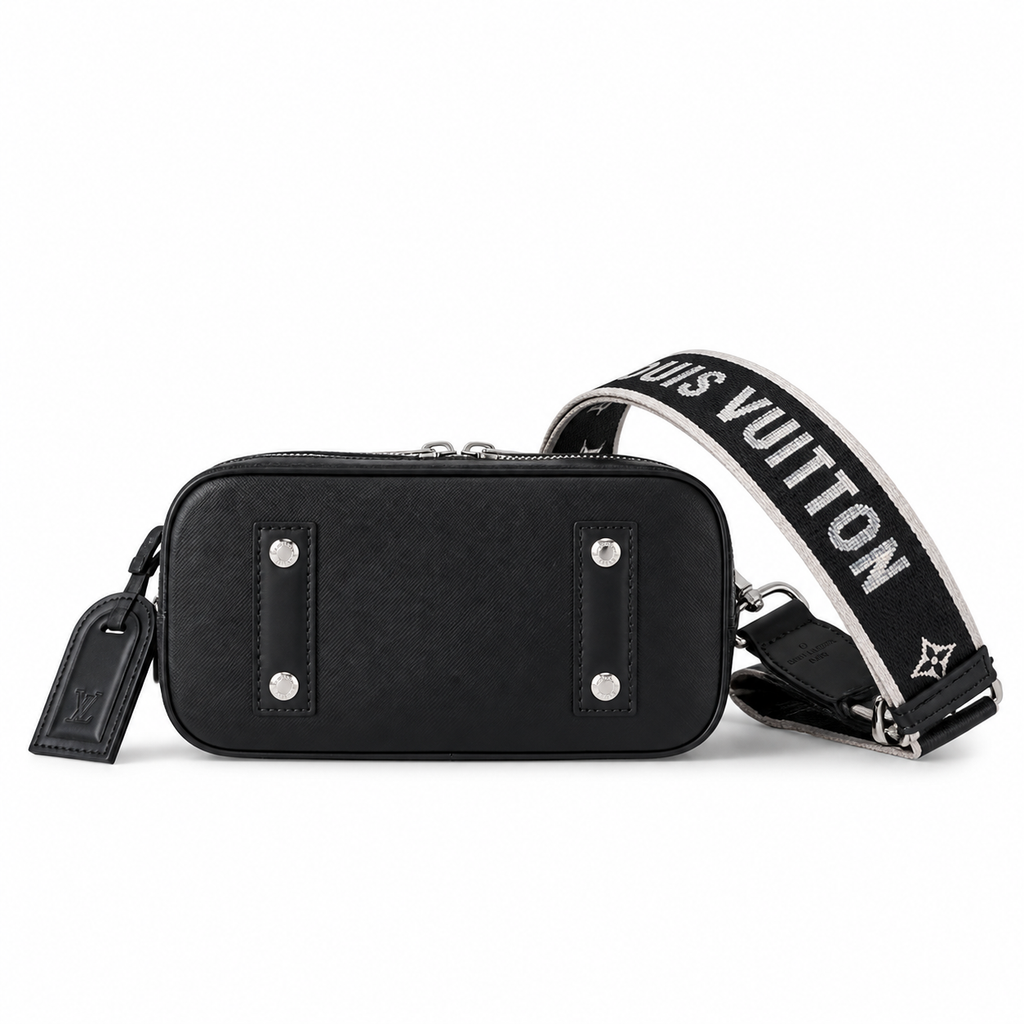 Louis Vuitton Alma BB Black Epi Leather Silver Hardware Bag