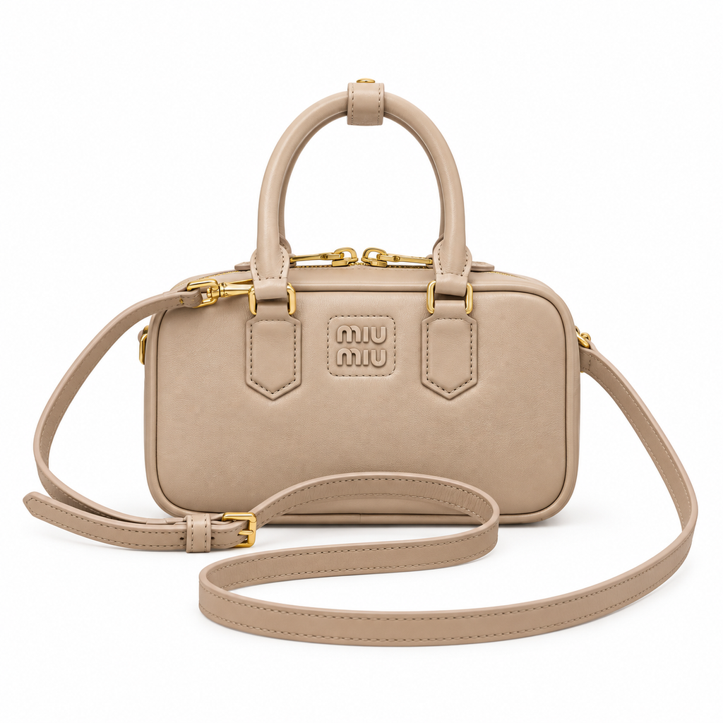 Miu Miu Mini Leather Crossbody Bag 19cm