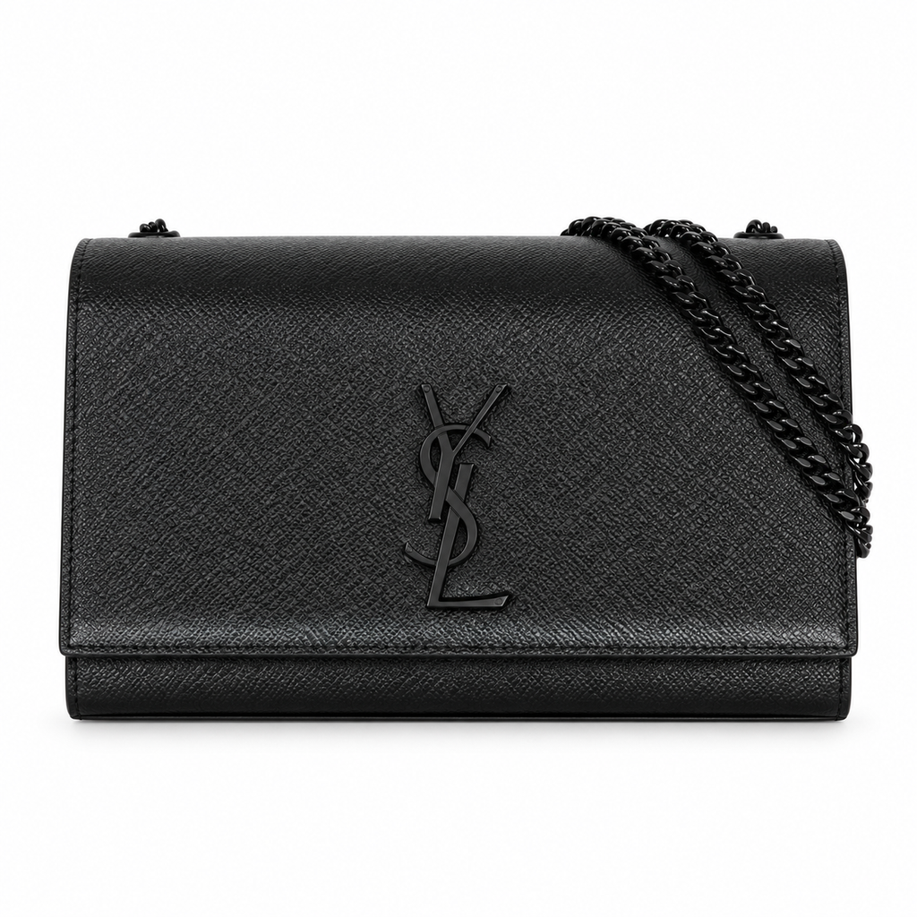 Saint Laurent YSL Kate Chain Bag – All Black