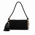 Chanel Quilted Vertical Flap Bag | CC Turn-Lock & Chain — 23.5cm