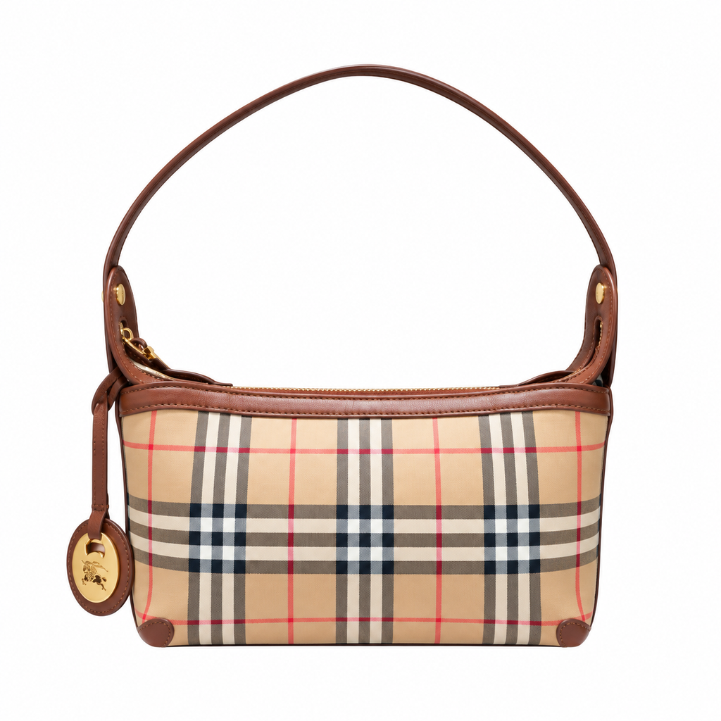 Burberry Refined Leather Shoulder & Crossbody Bag