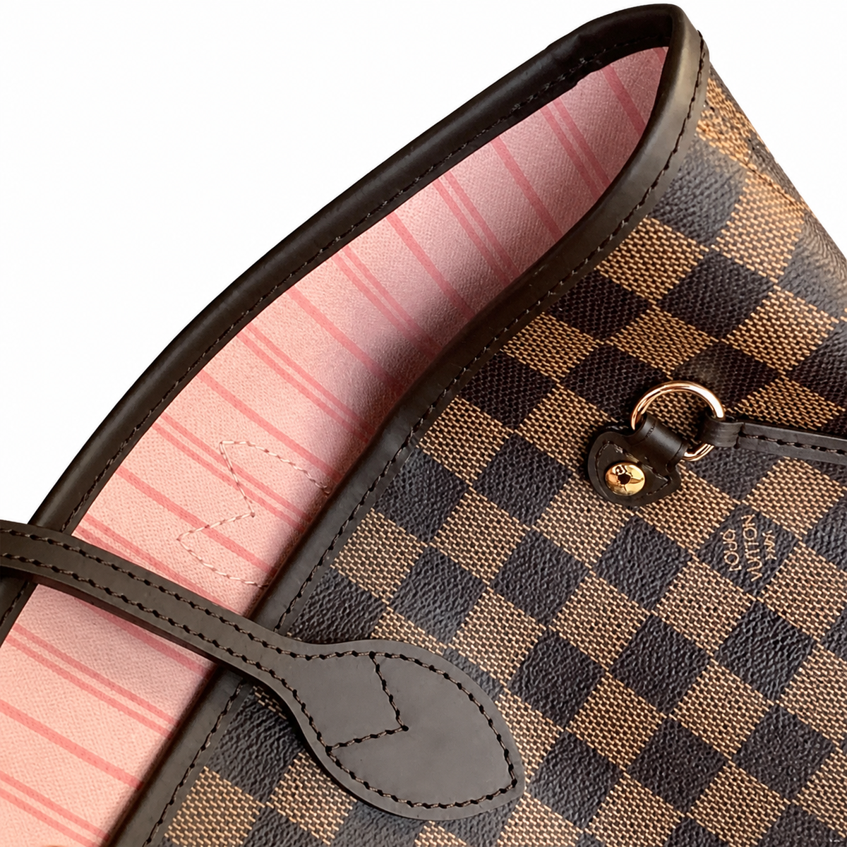 Louis Vuitton Neverfull MM Damier Ebene Tote