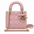 Dior Cannage Quilted Compact Travel Bag 17cm
