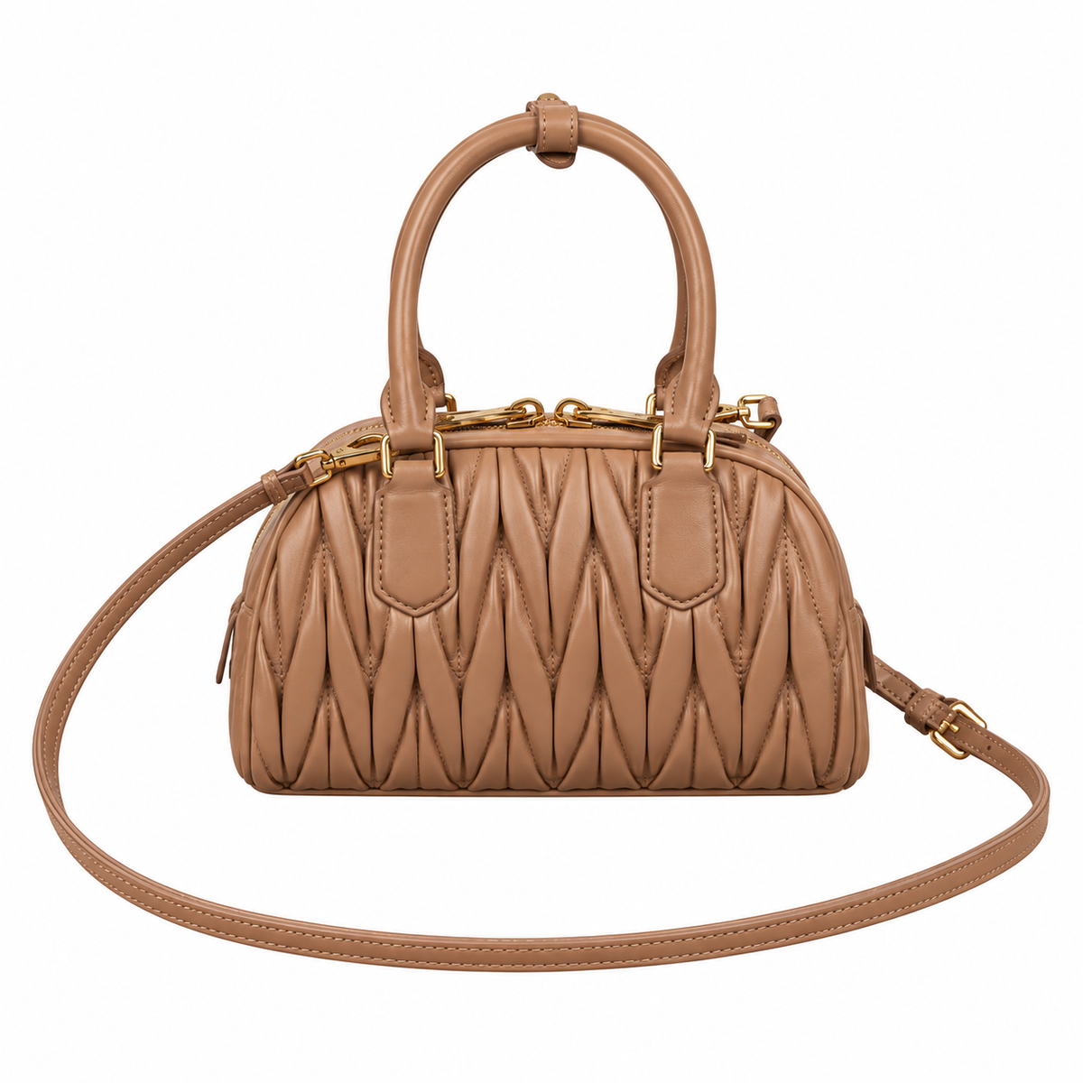 Miu Miu Convertible Leather Bag 22×13×10.5 cm
