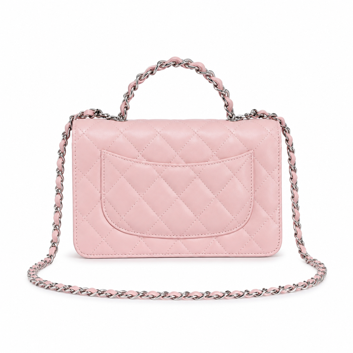 Chanel Quilted Leather Slim Flat Envelope Crossbody