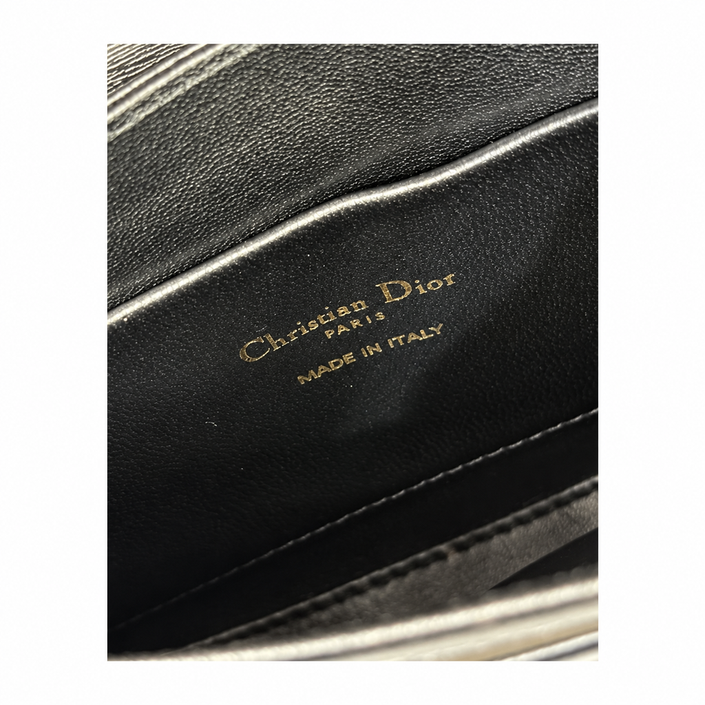 Dior Cannage Quilted Deep Box Bag 19cm