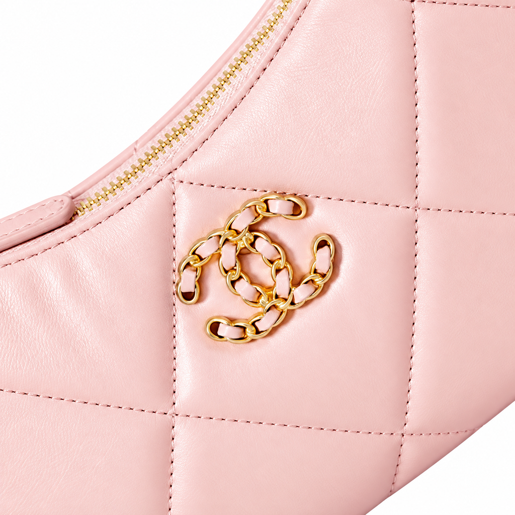 Chanel Quilted Leather Clutch-Style Chain Shoulder