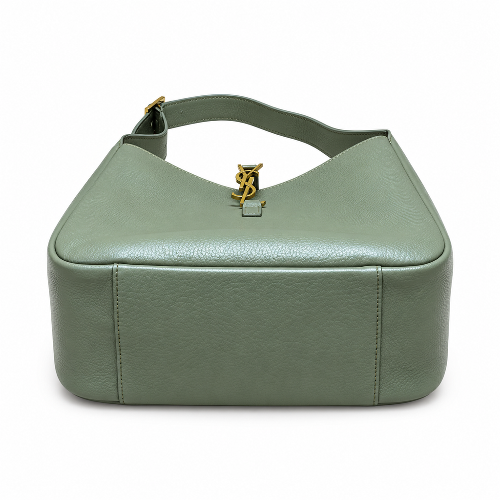 Saint Laurent Le 5 à 7 Hobo Bag – Sage Green