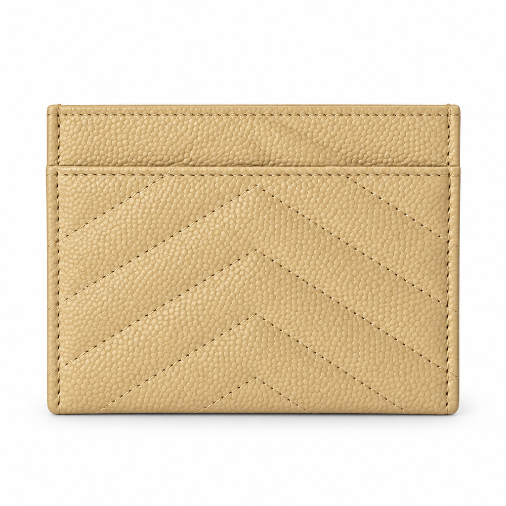 YSL Saint Laurent Monogramme Small Wallet – Butter