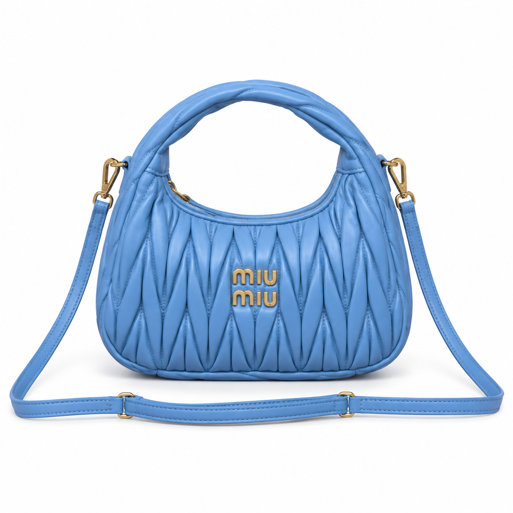 Miu Miu Matelassé Leather City Crossbody Bag