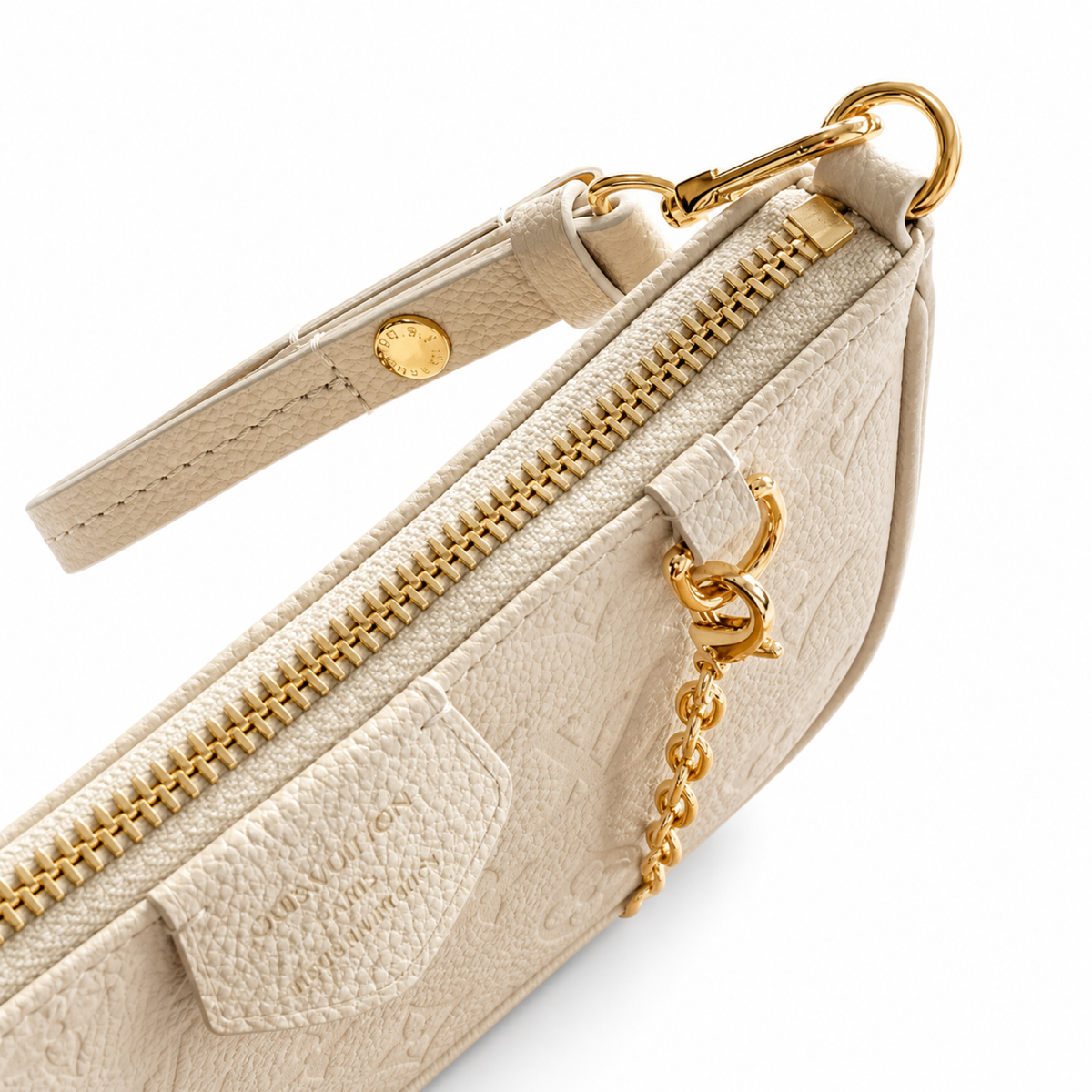 Louis Vuitton Easy Pouch On Strap – Cream Monogram Empreinte