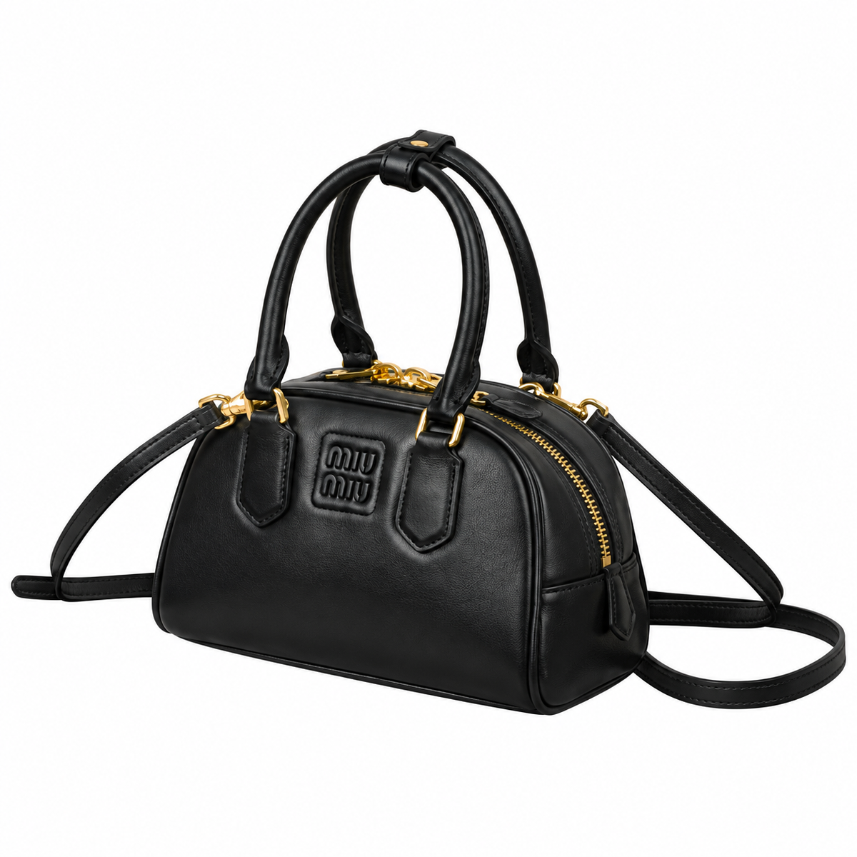Miu Miu Leather Shoulder Bag 22 cm