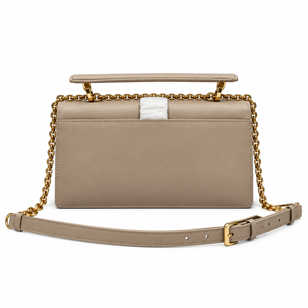 Dior Cannage Quilted Top Handle Flap Bag 25cm