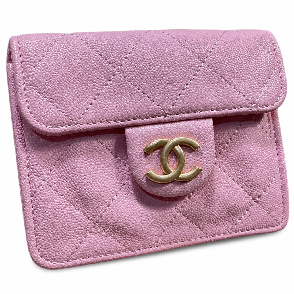 Chanel Classic Quilted Square Box Handbag | CC Turn-Lock Top Handle — 23cm