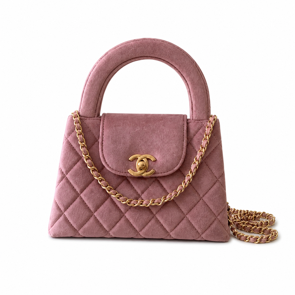 Chanel Classic Quilted Mini Flap Bag | CC Turn-Lock Leather Chain Strap — 13x19cm
