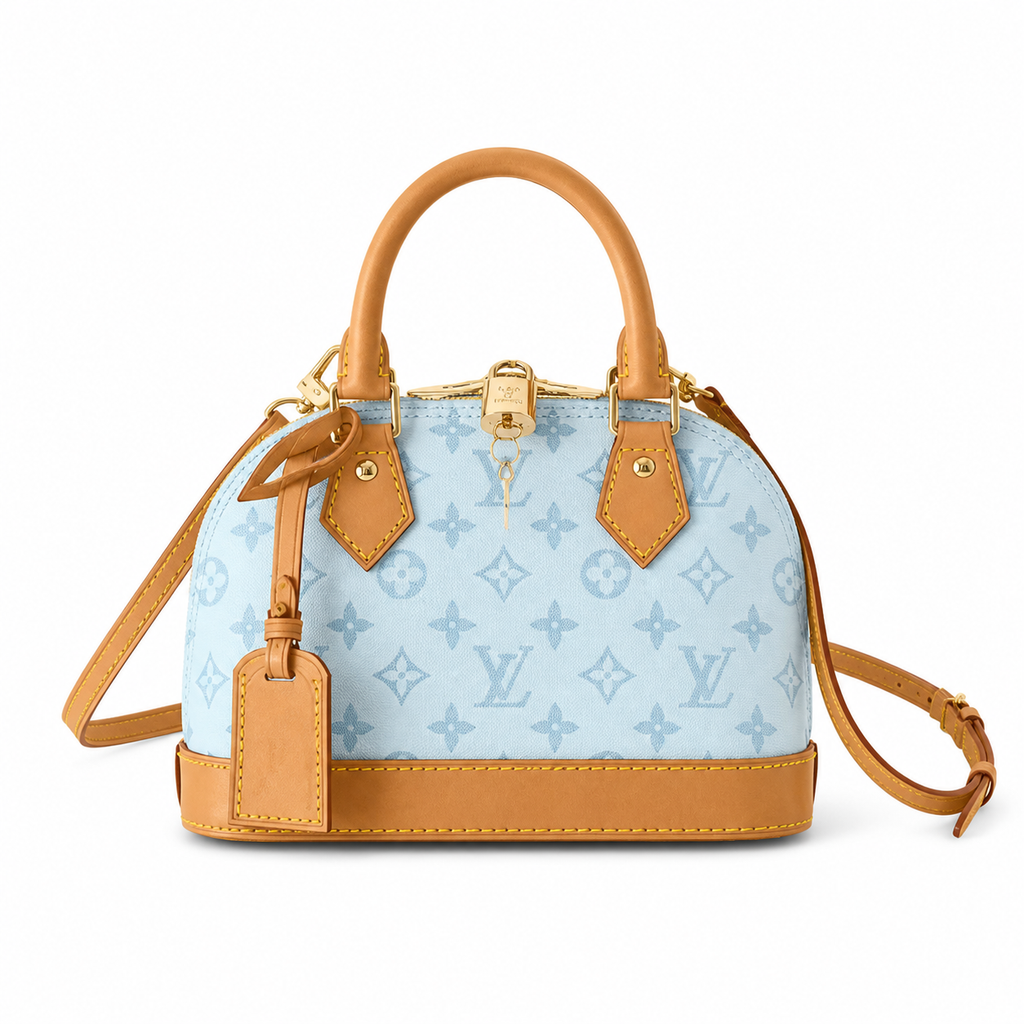 Louis Vuitton Blue Monogram Bag