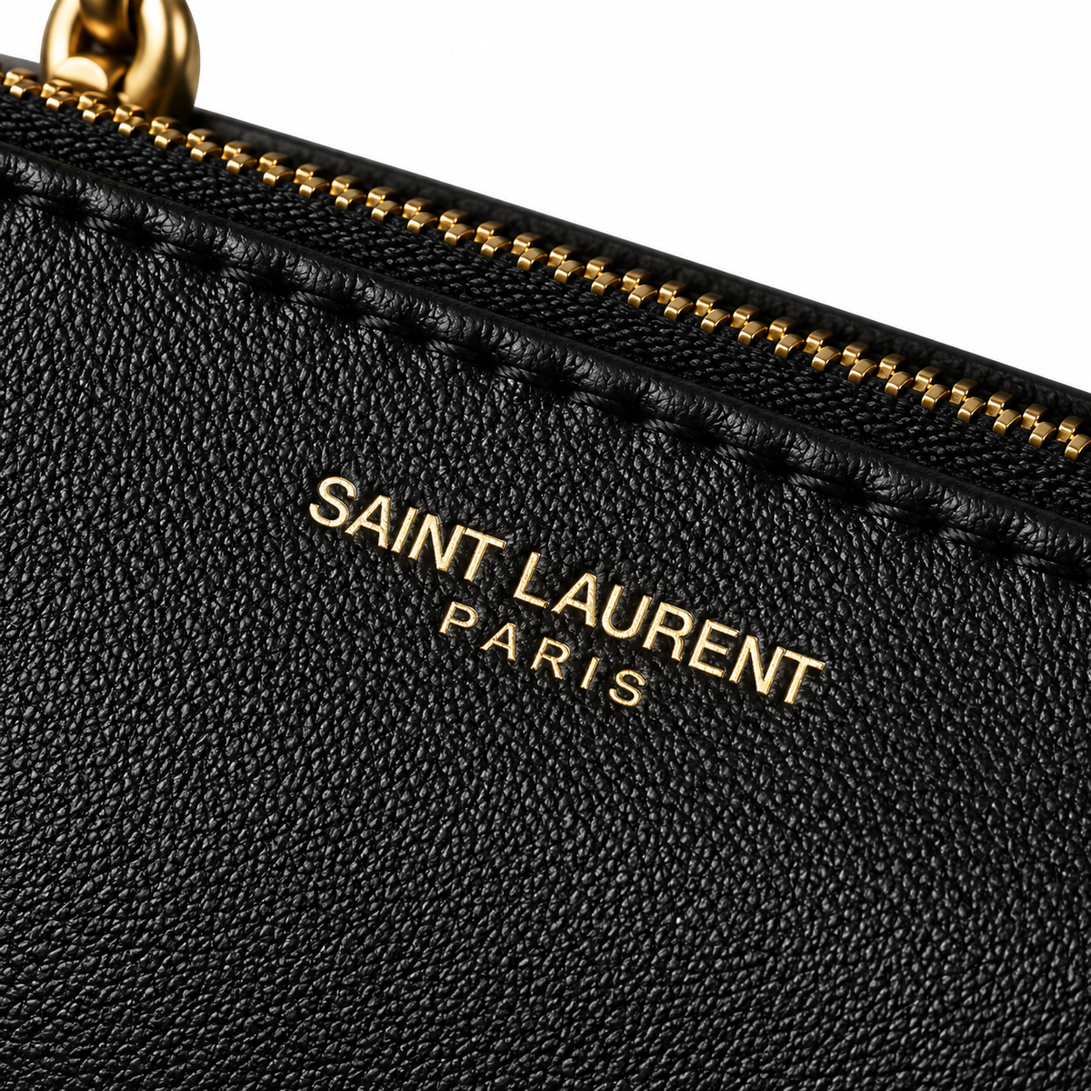YSL Saint Laurent Jamie Tote Black Quilted Leather
