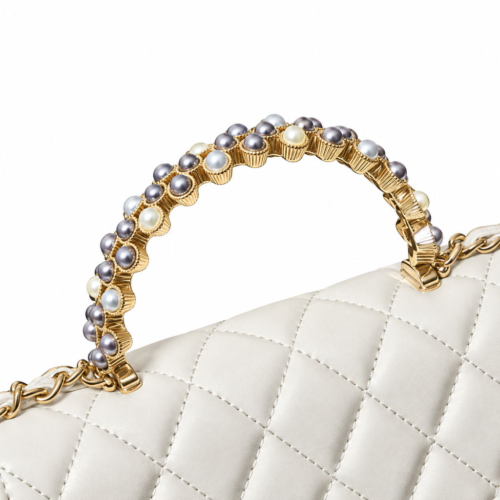 Chanel Quilted Leather Small Square Chain Crossbody