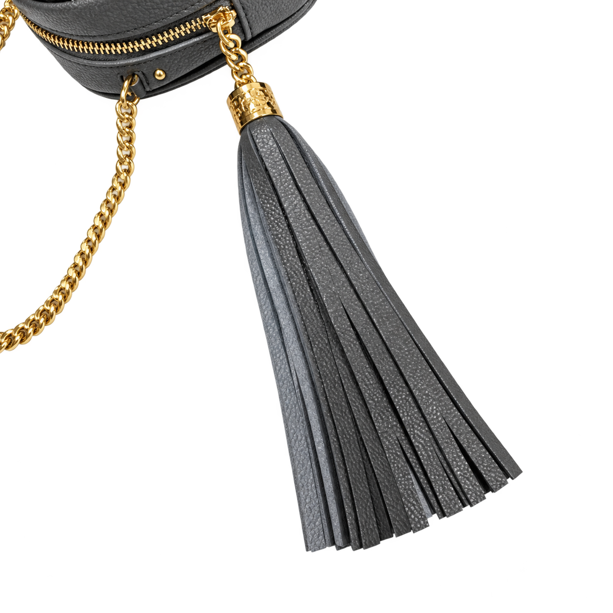 Saint Laurent YSL Lou Camera Bag – Grey Gold