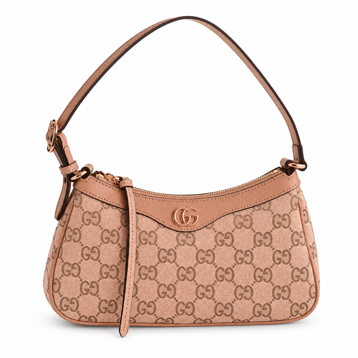 Gucci Ophidia GG Supreme Small Handbag Pink