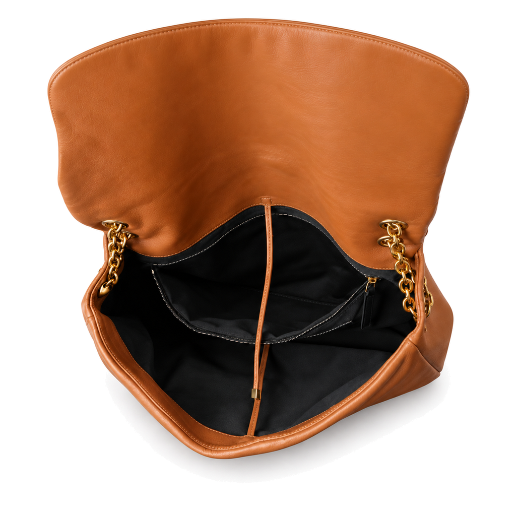 Saint Laurent YSL Jamie Chain Bag – Caramel Quilted Leather