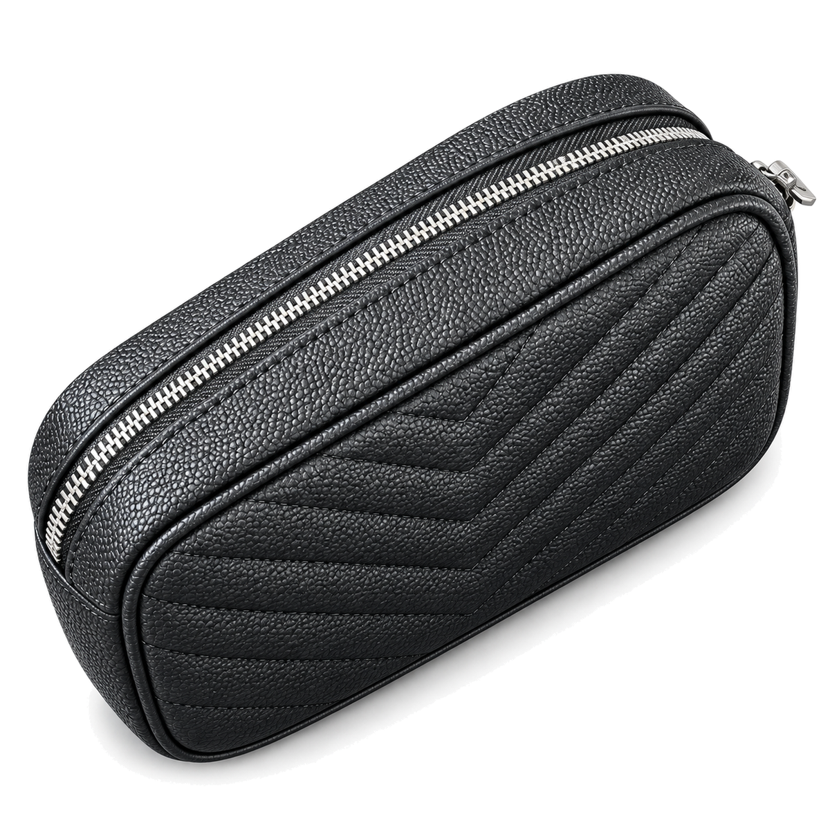 Saint Laurent YSL Lou Mini Camera Bag – Black Silver