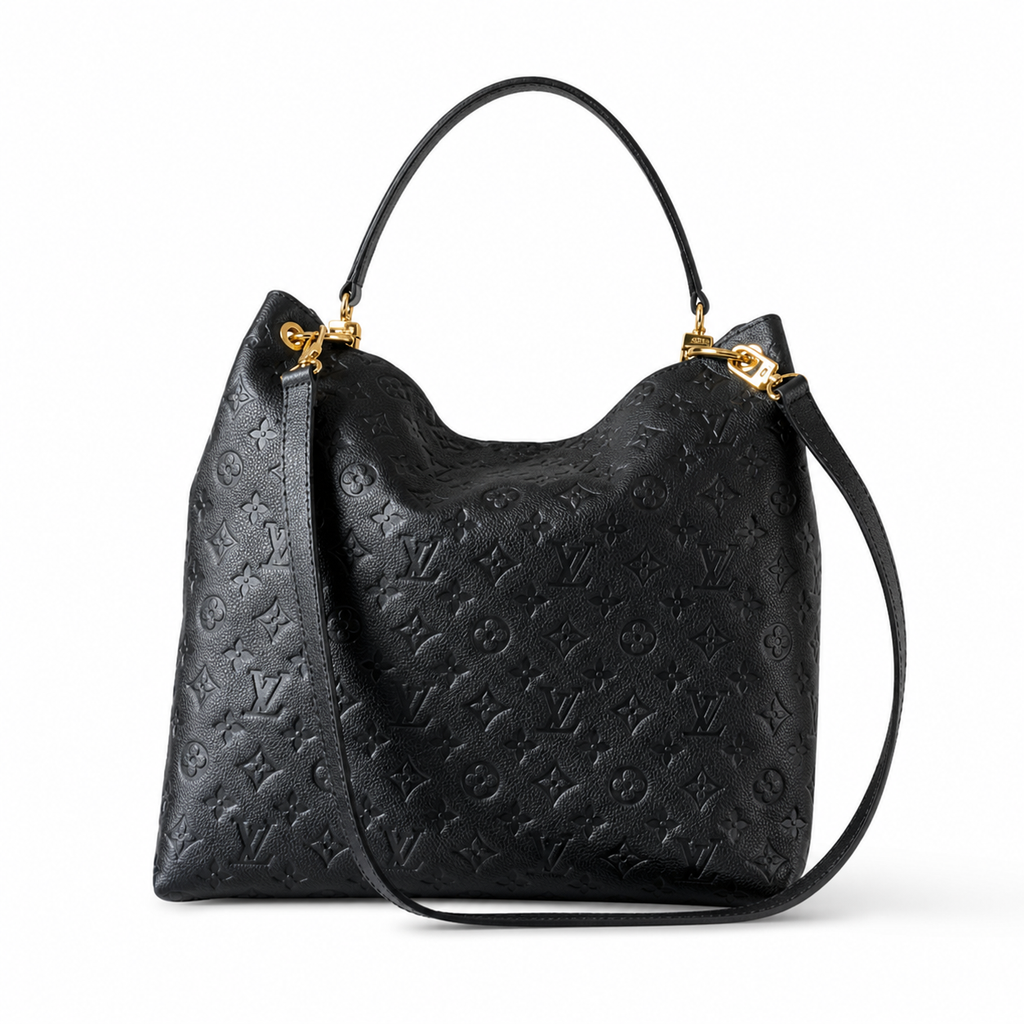 Louis Vuitton Muria Hobo – Black Monogram Empreinte