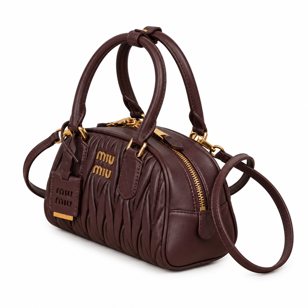 Miu Miu Logo Top Handle Bag 22 cm