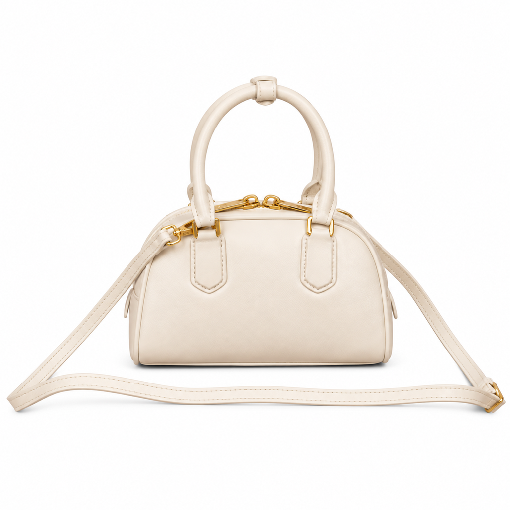 Miu Miu Matelassé Leather Retro Crossbody Bag