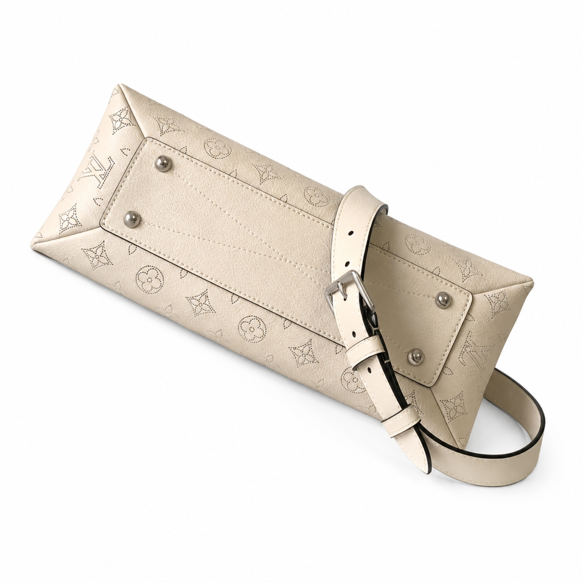 Louis Vuitton Beaubourg Hobo MM Mahina Perforated Leather Chain Bag