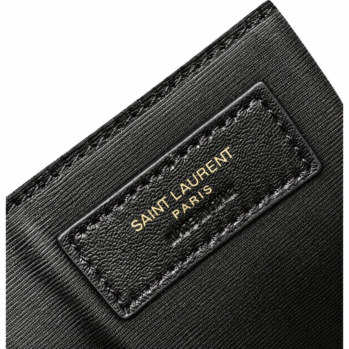 Saint Laurent YSL Lou Large Camera Bag – White Gold
