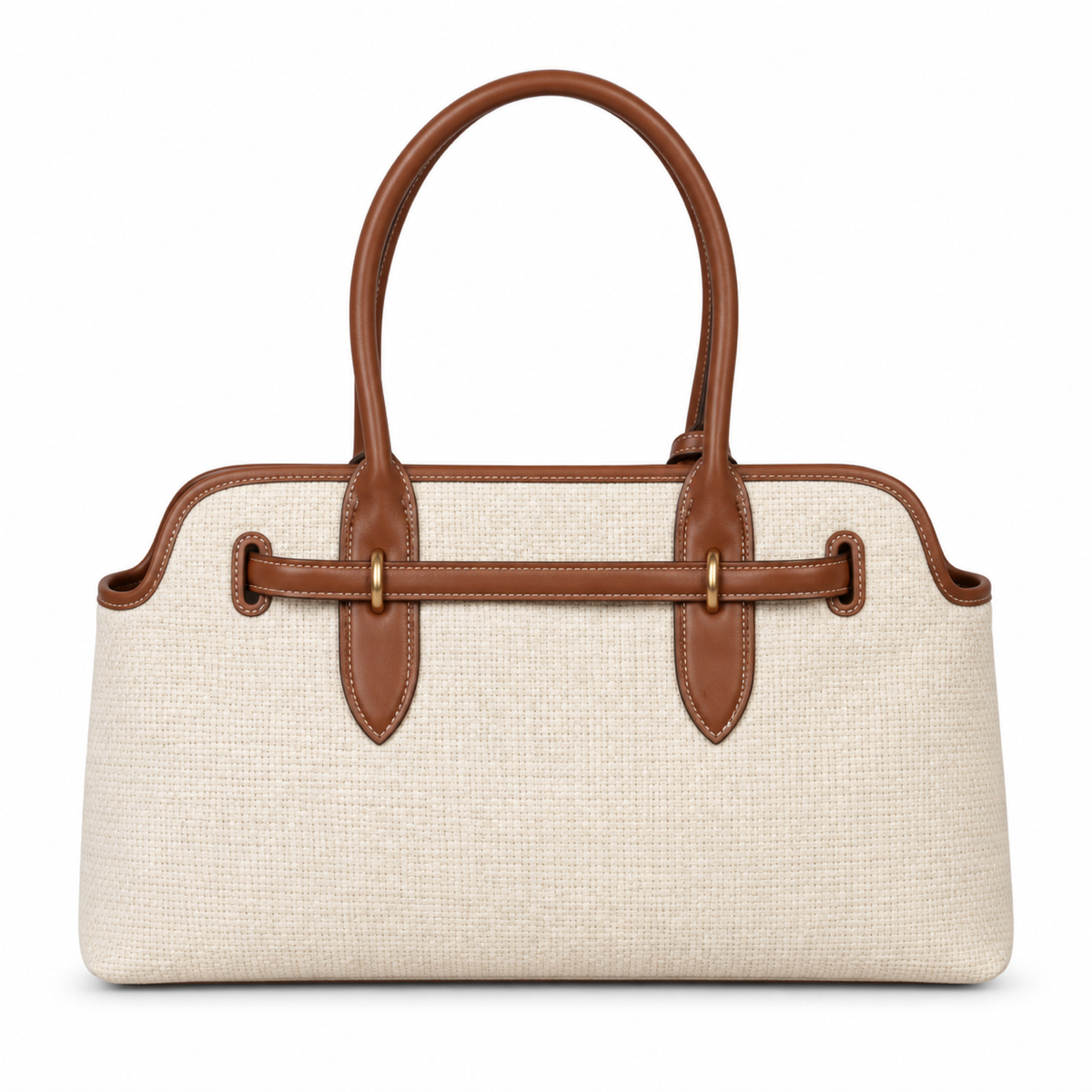 Miu Miu Leather Top Handle Bag 44 cm