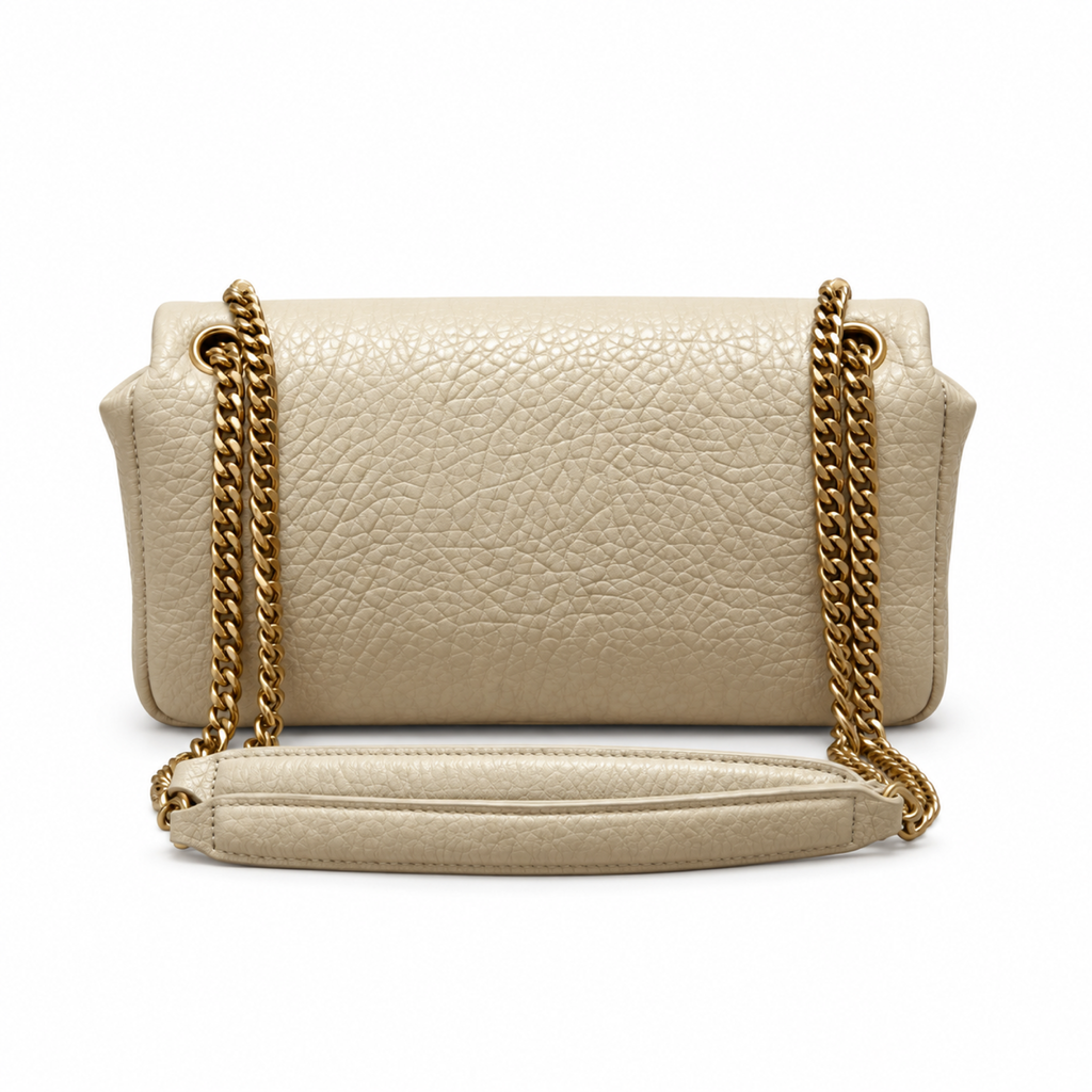 YSL Saint Laurent Envelope Chain Bag Cream