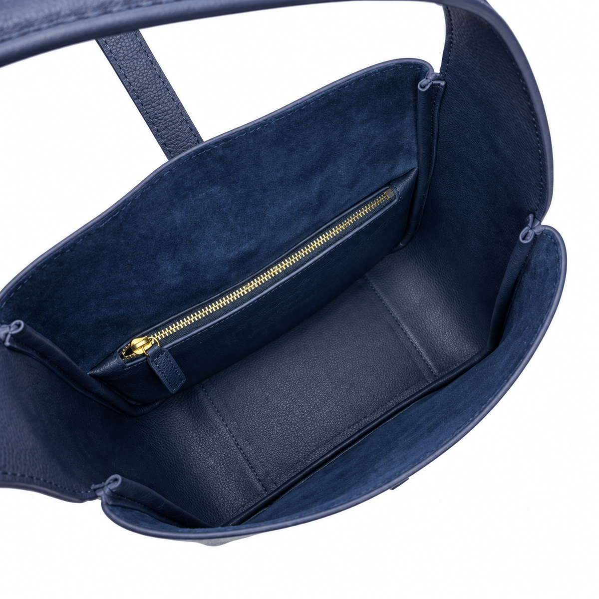 Saint Laurent YSL Le 5 à 7 Hobo – Navy Gold