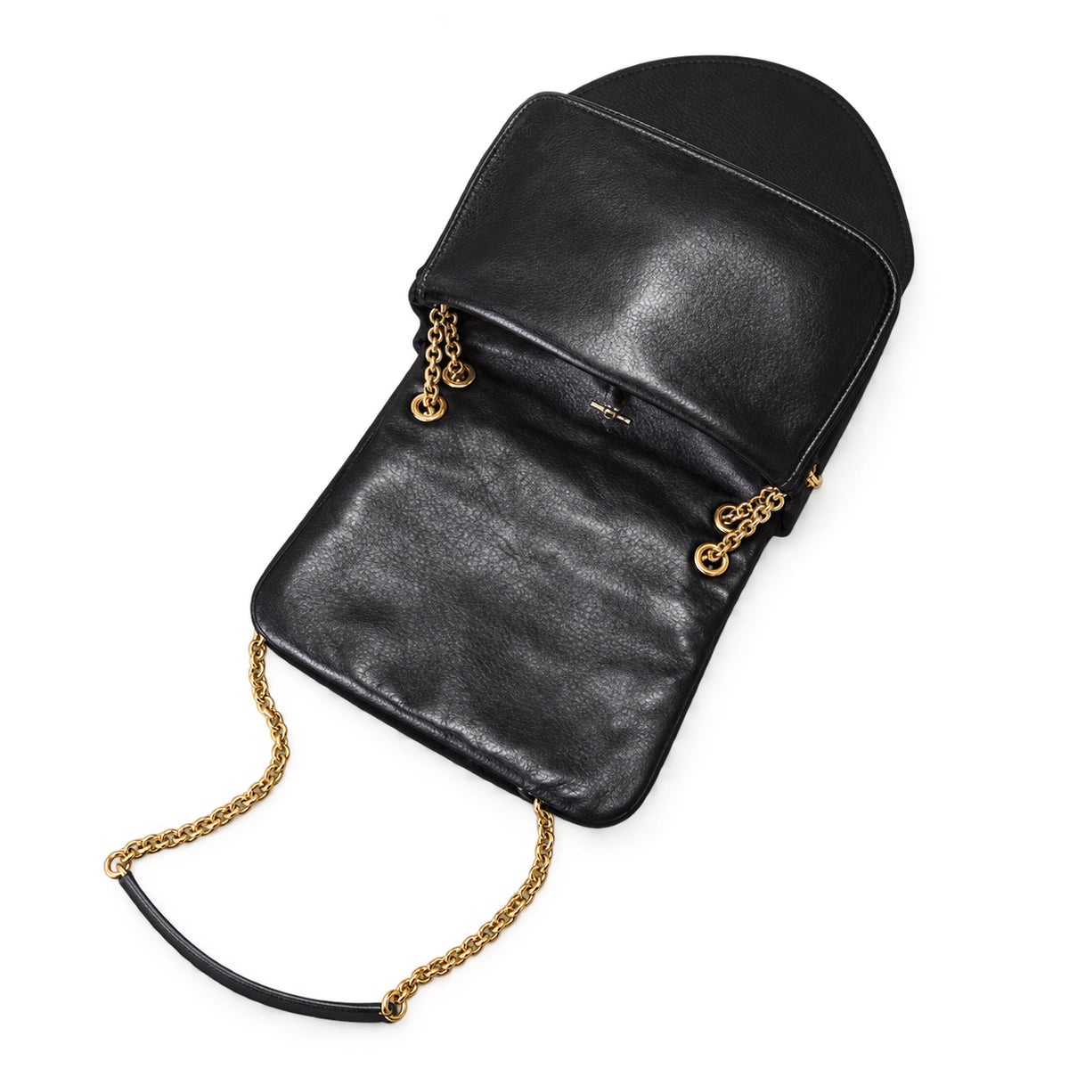 Saint Laurent Jamie 4.3 Quilted Leather Shoulder Bag – Black