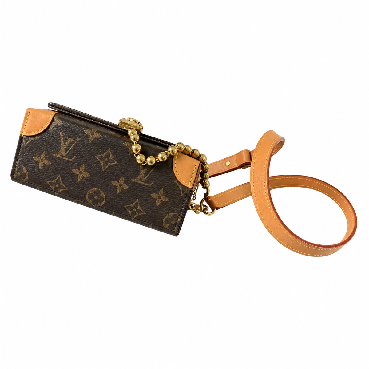 Louis Vuitton Dauphine Chain Wallet – Monogram Canvas