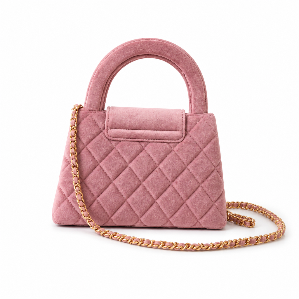 Chanel Classic Quilted Mini Flap Bag | CC Turn-Lock Leather Chain Strap — 13x19cm