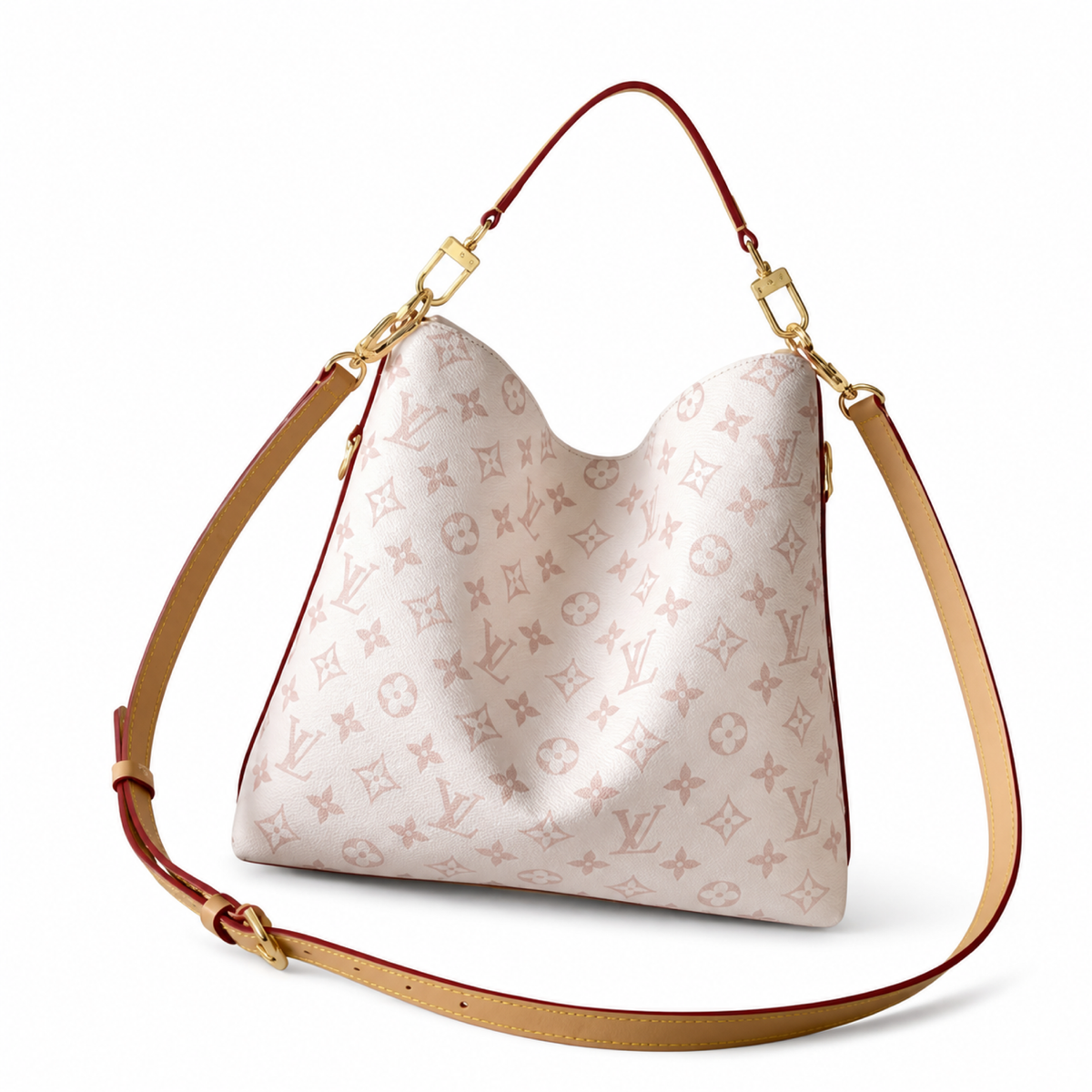 Louis Vuitton Hobo Handbag – Cream Monogram Canvas