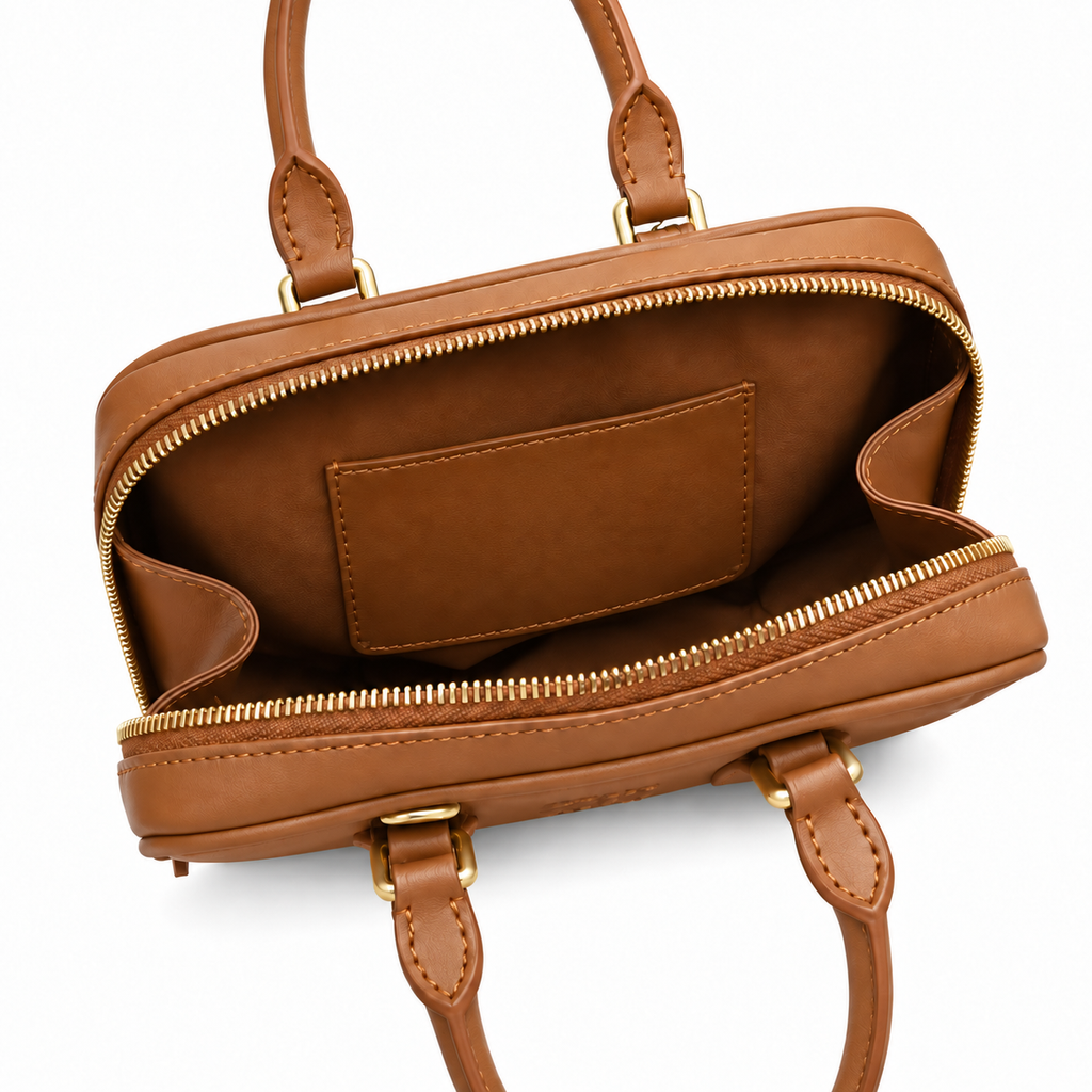 Miu Miu Mini Leather Top Handle Bag 19cm