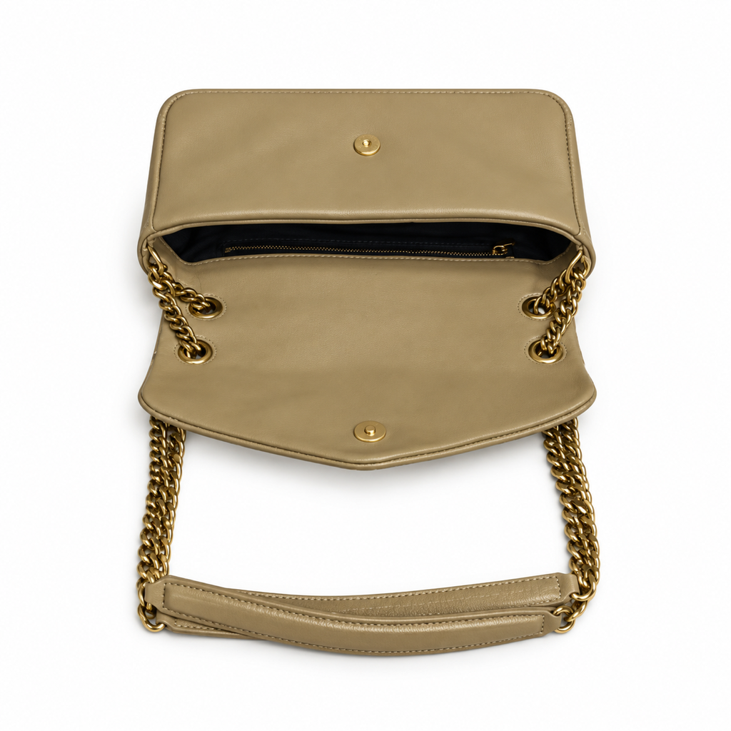 YSL Saint Laurent Calypso Bag – Sand
