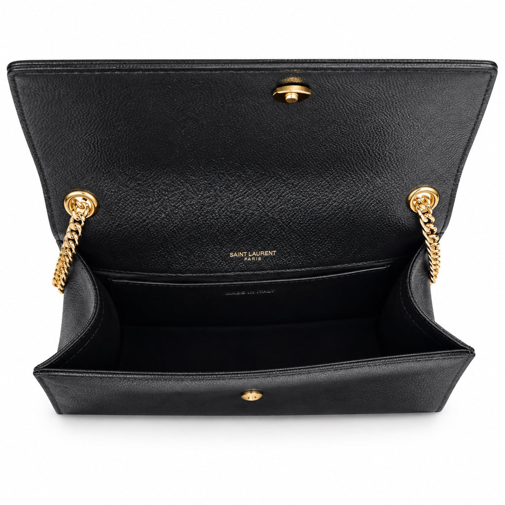 Saint Laurent YSL Kate Chain Bag – Black Gold