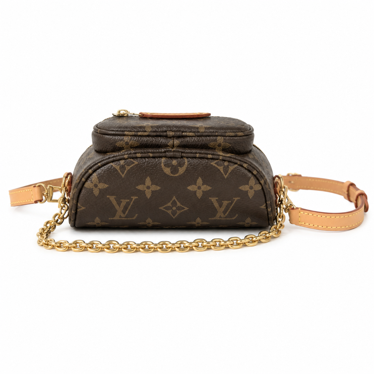 Louis Vuitton Mini Bumbag – Monogram Canvas Gold Chain