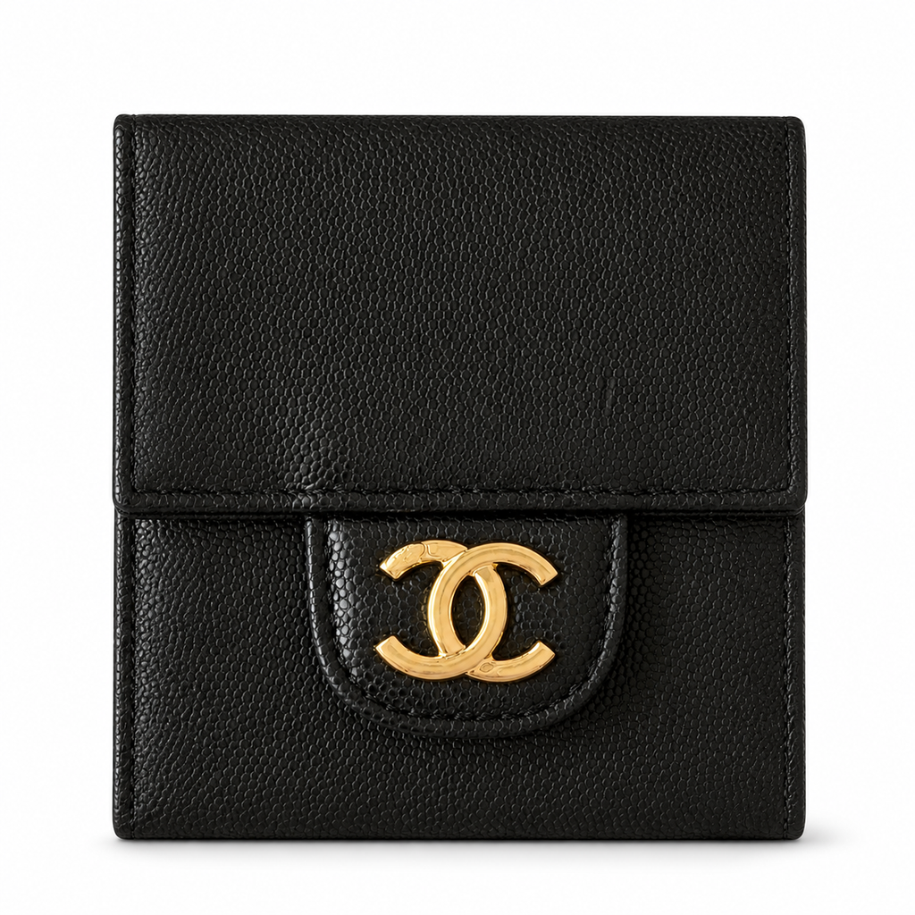 Chanel Classic Quilted Mini Flap Bag | CC Turn-Lock Chain Strap — 17cm
