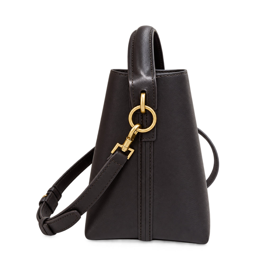 YSL Le 37 Bucket Bag – Dark Brown Smooth Leather