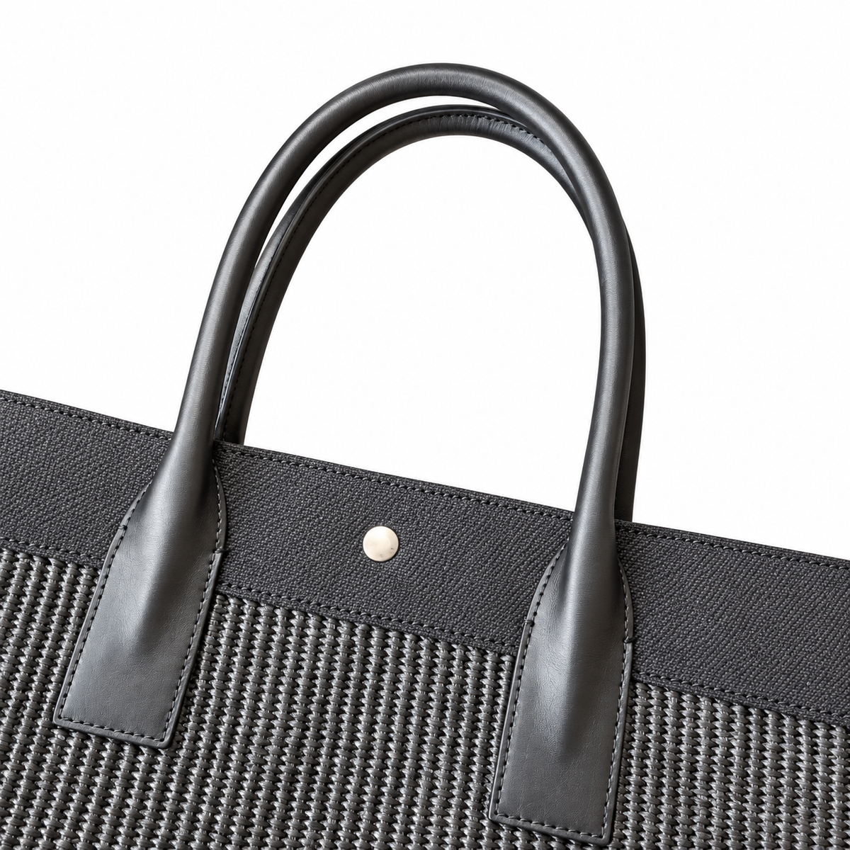 Saint Laurent Rive Gauche Tote – Black Canvas